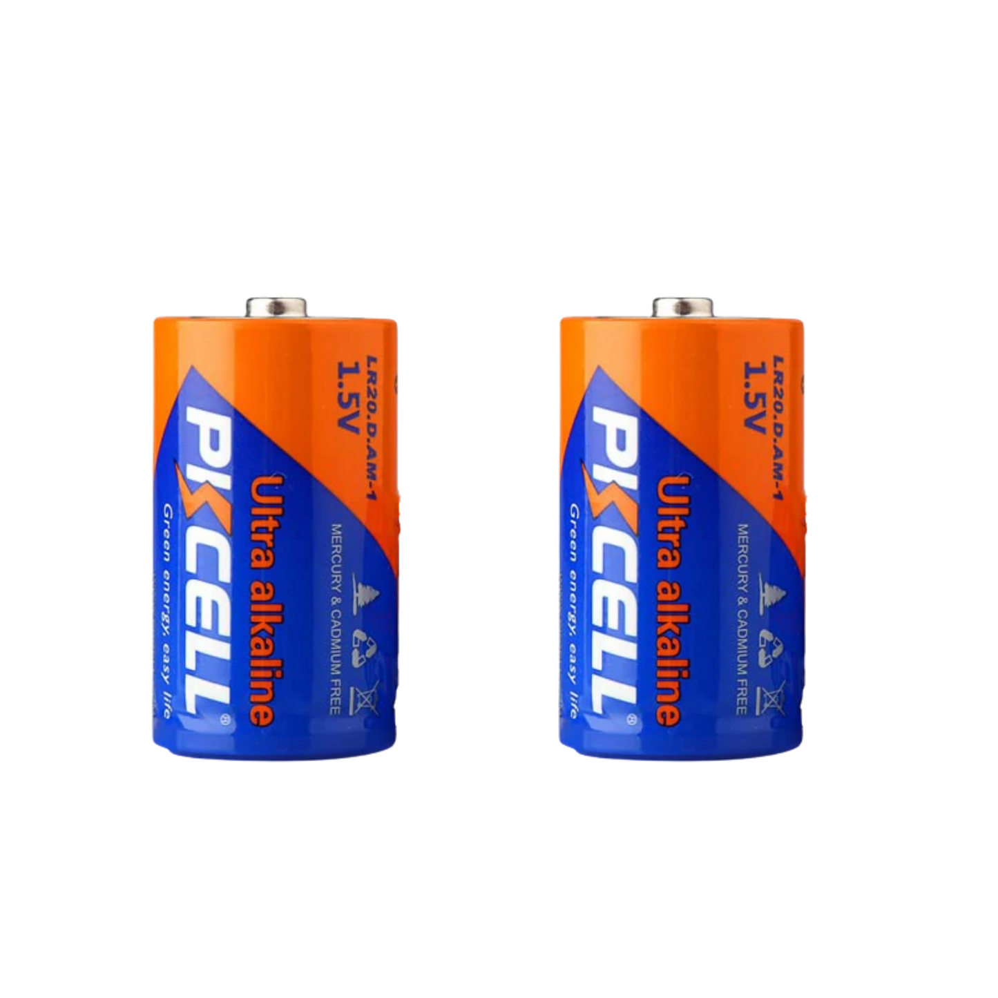 BATTERY - 1.5V D Size Alkaline 2 Pack