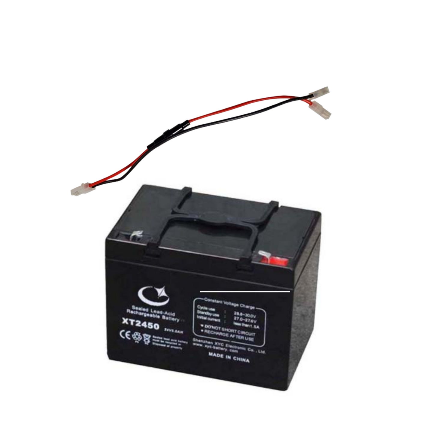 BATTERY - 24V 5AH + DRIVE 1000 LOOM ASSEMBLY