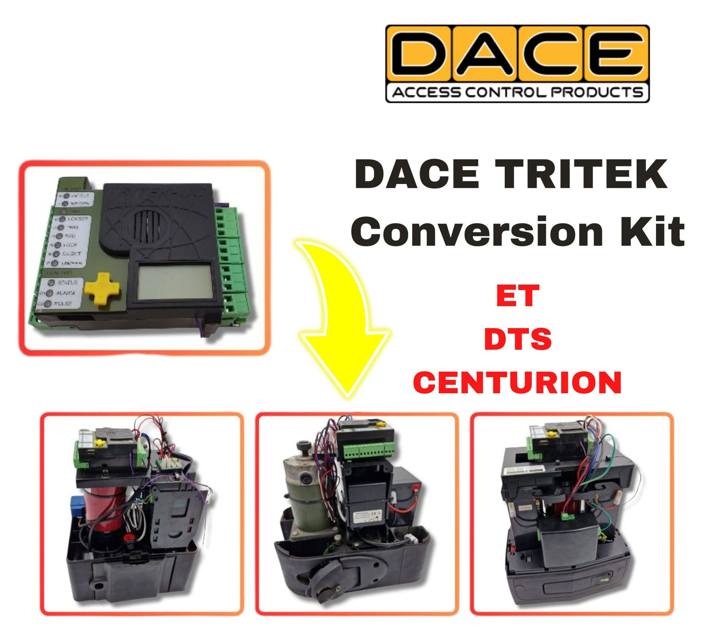 DACE TRITEK Conversion Kit- with Module for ET, Cen & DTS