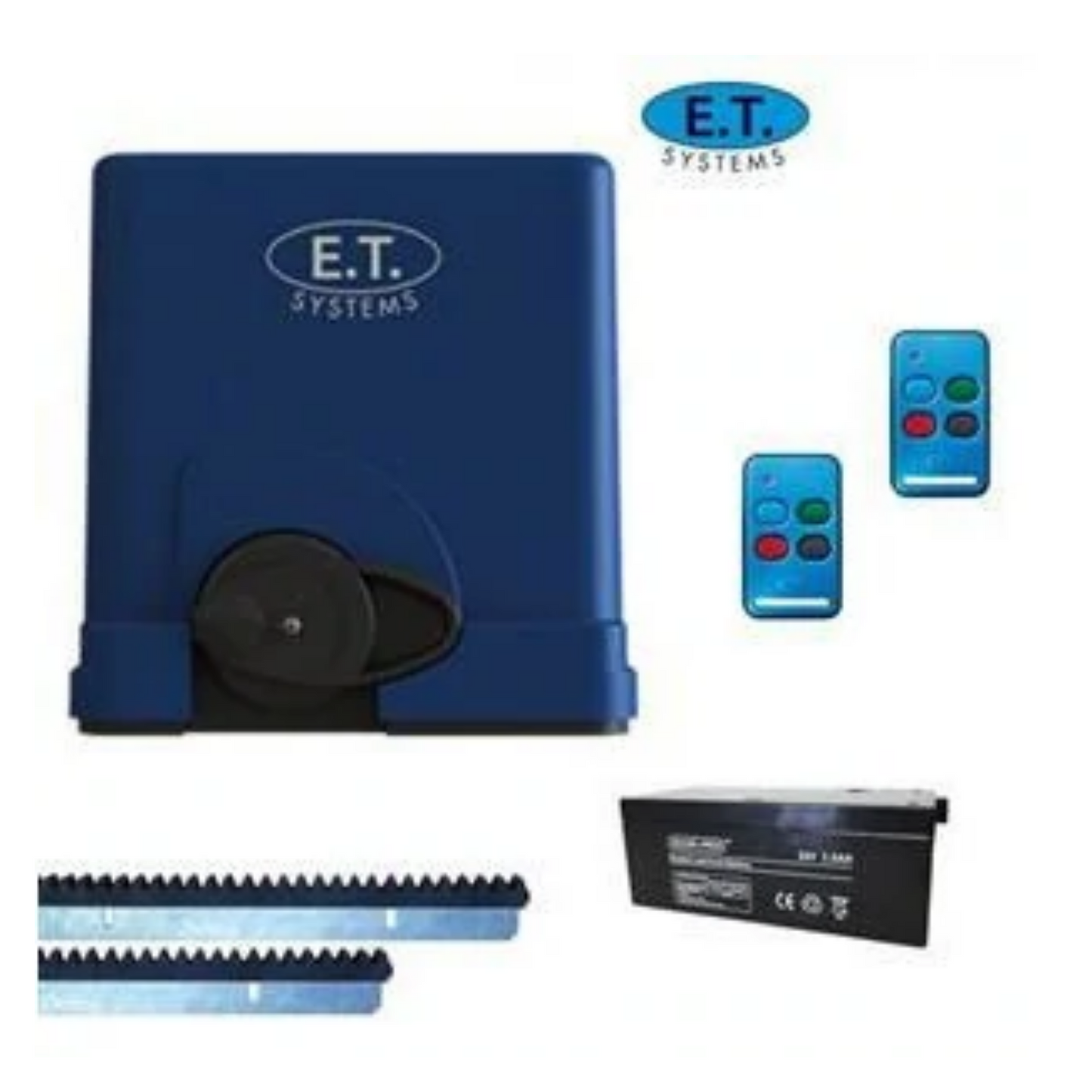 ET Drive 300 On Plate Gate Motor Kit 4m x Nylon Rack 2 x TX4