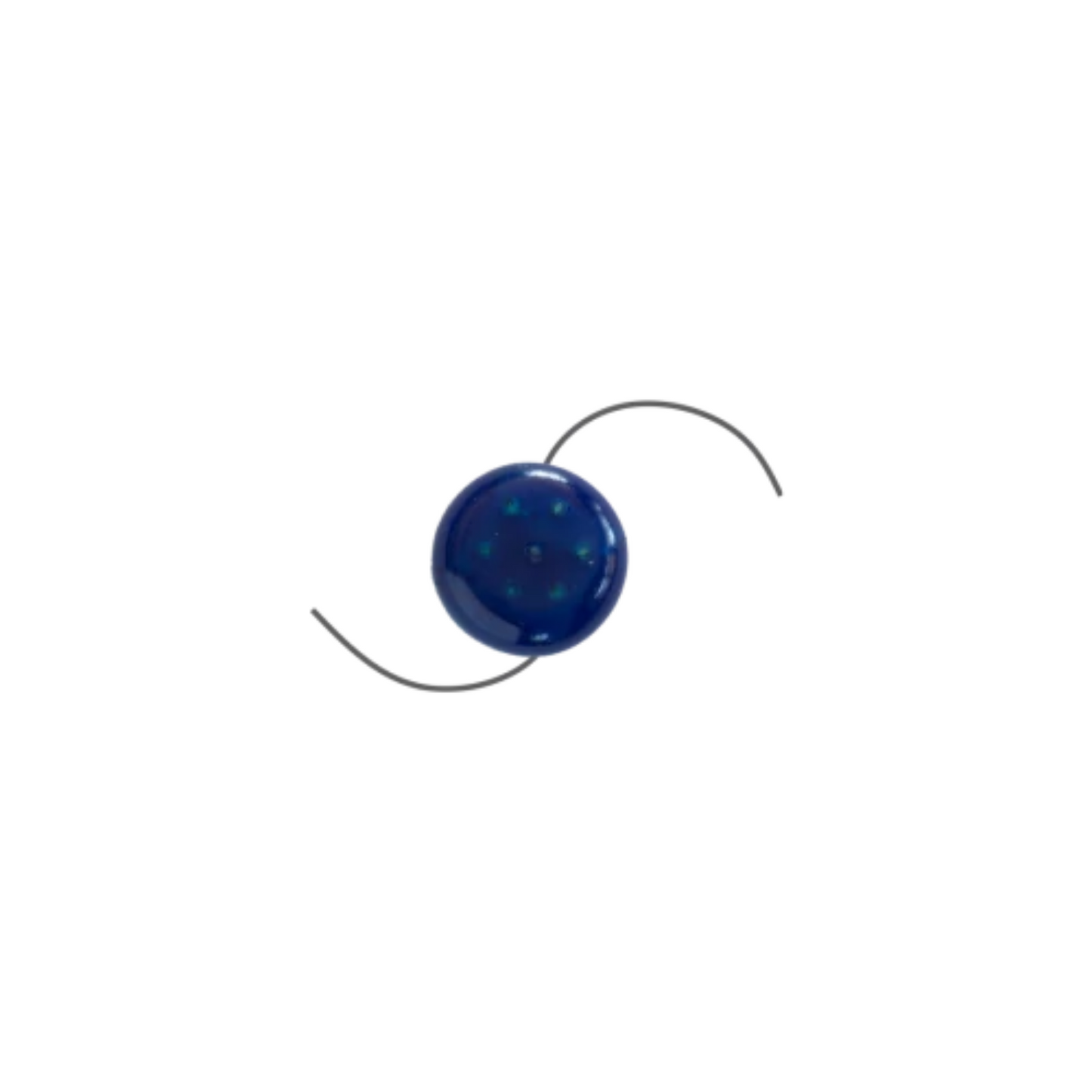 FENCE LIGHT - Night Light Pulsar cast in resin -Blue