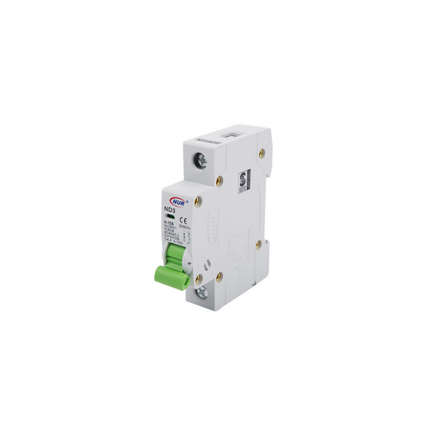 NUR - DIN 10A CIRCUIT BREAKER