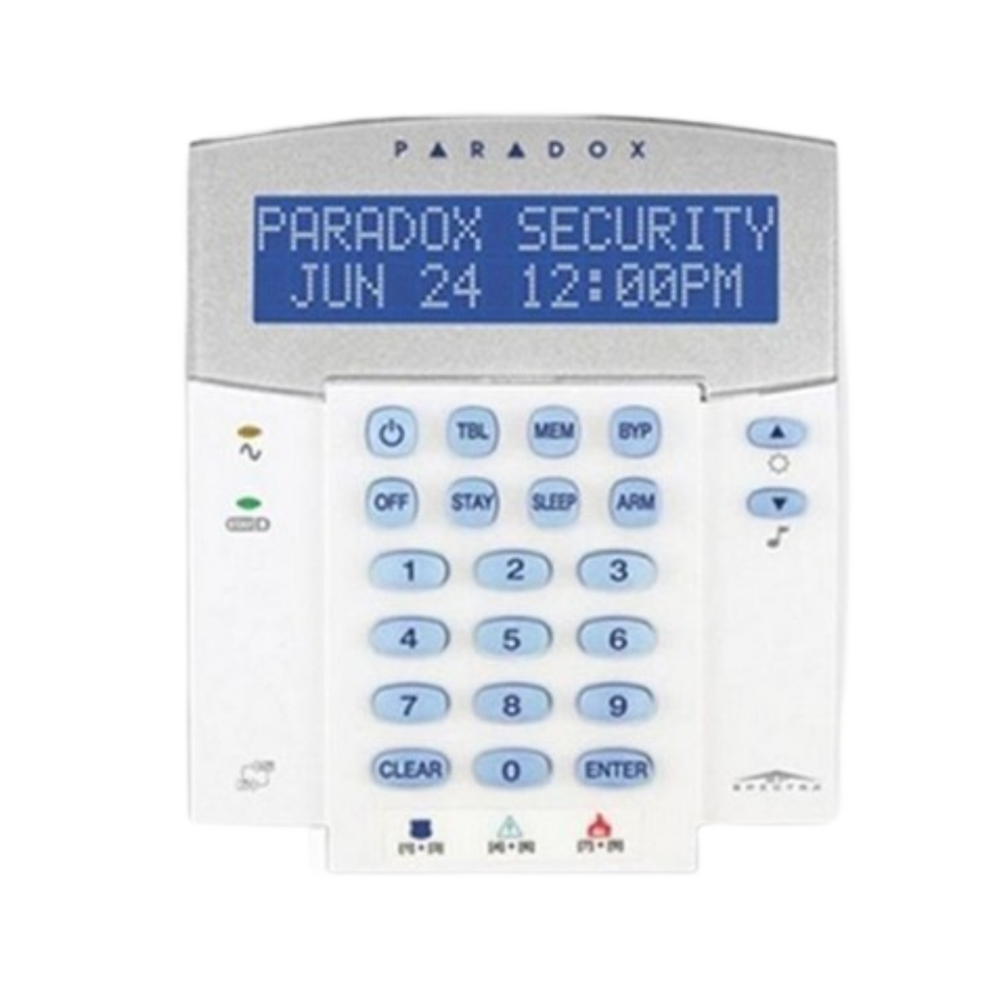 PARADOX - K37 32 ZONE WIRELESS ICON KEYPAD 433MHz