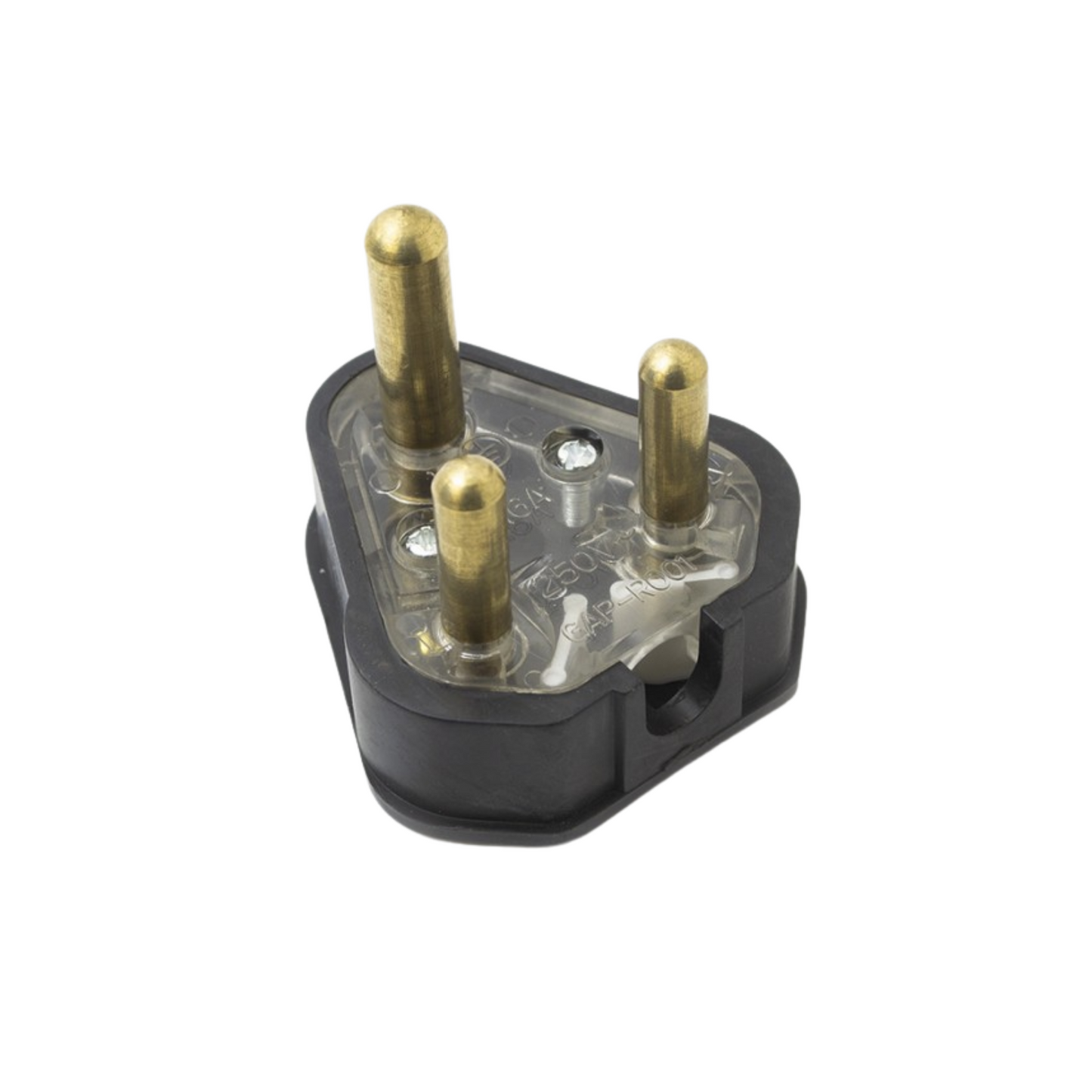 PLUG TOP - 15A Rubber Black