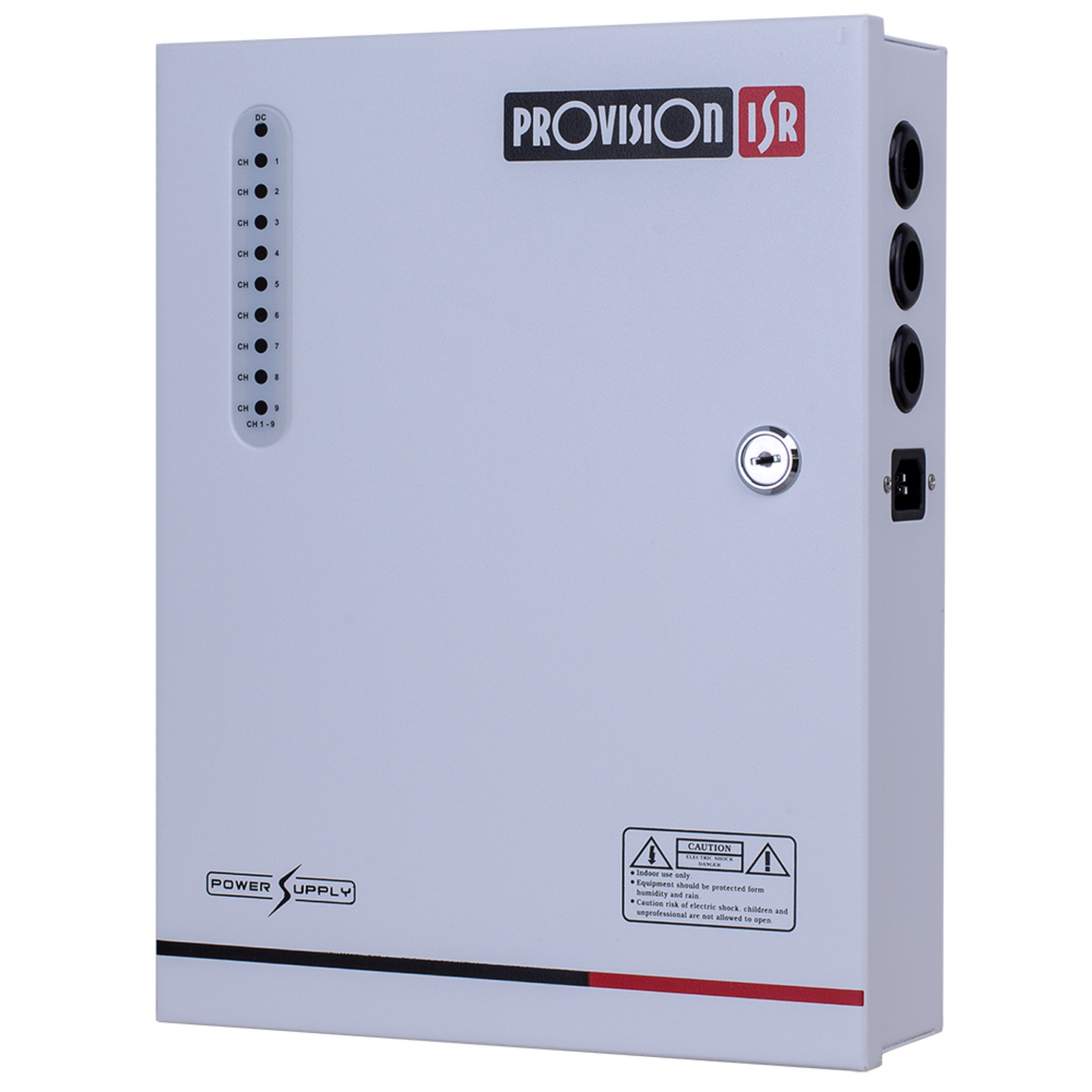 PROVISION - 9 Way 10Amp 12V Distribution Box with AC lead