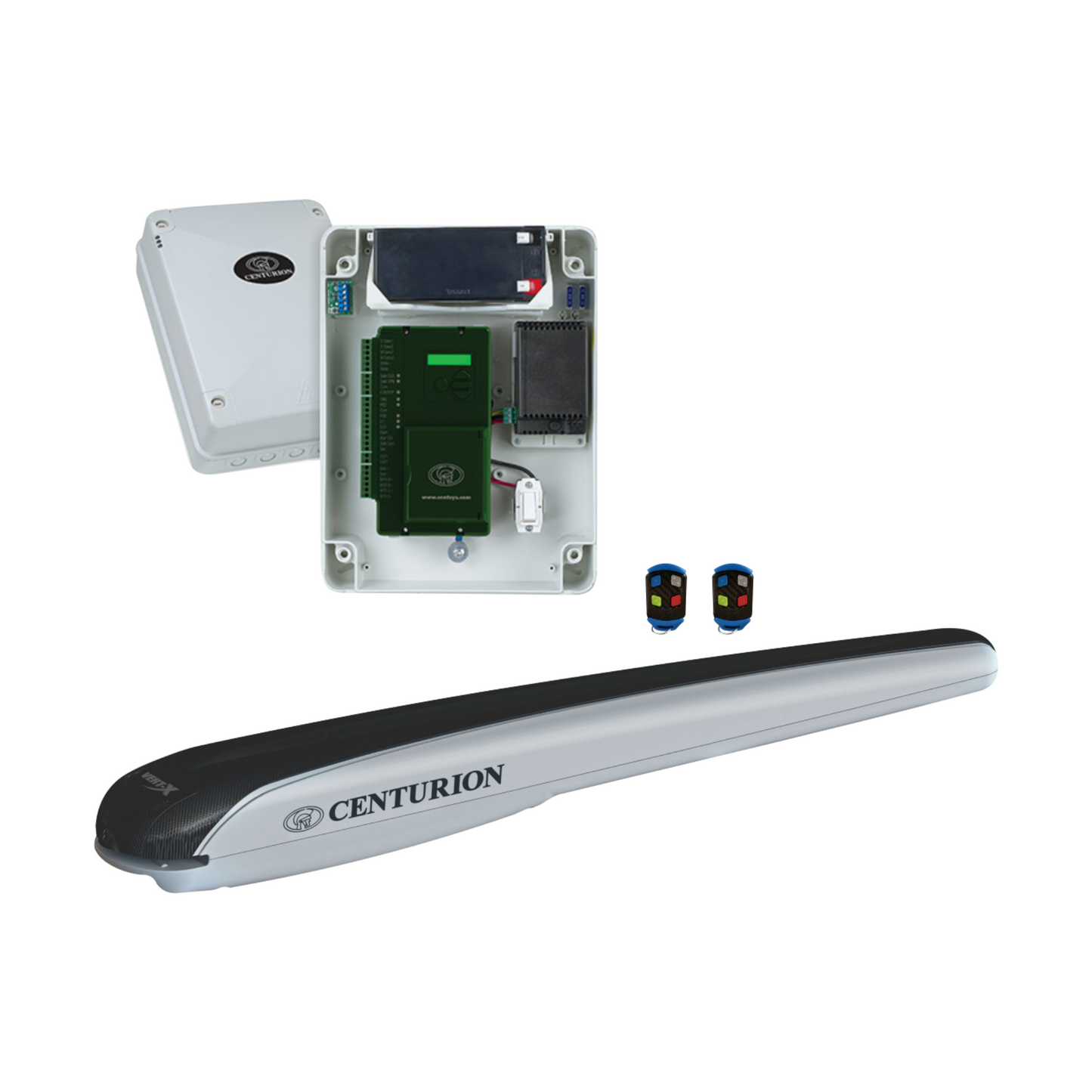VERT-X Single Swing Gate Motor Kit - Max Leaf Width 3m 150kg