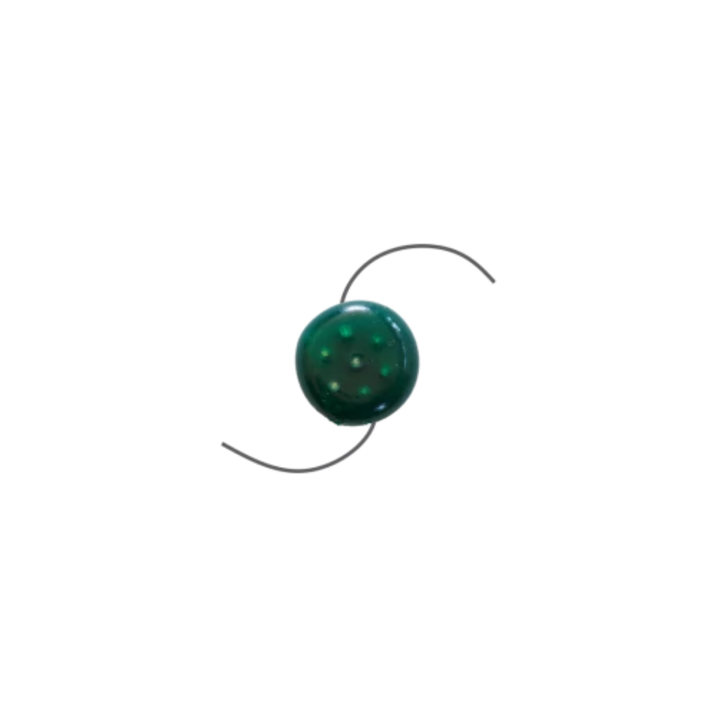 FENCE LIGHT - Night Light Pulsar cast in resin -Green